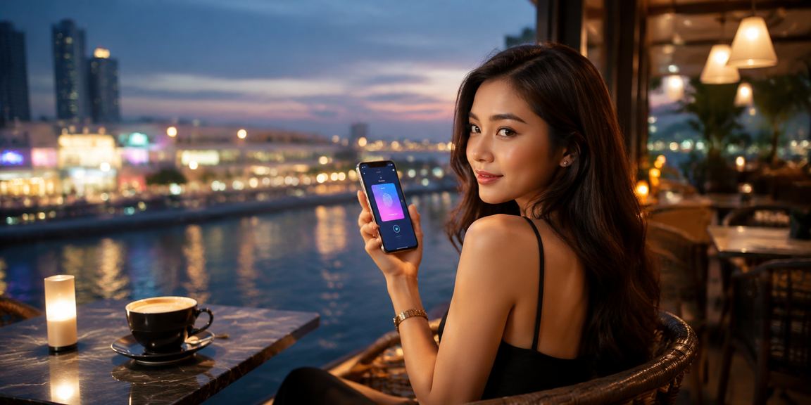 Antara muka aplikasi e688 di telefon Android pengguna Johor Bahru