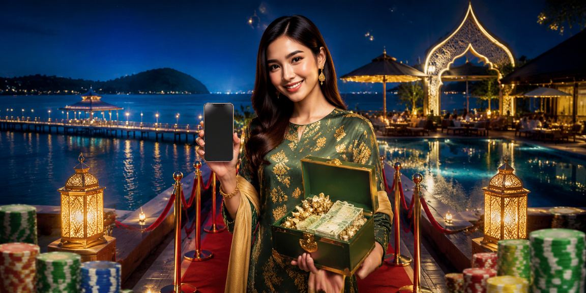 Pengguna kasino mudah alih Terengganu menggunakan e688 semasa Hari Raya